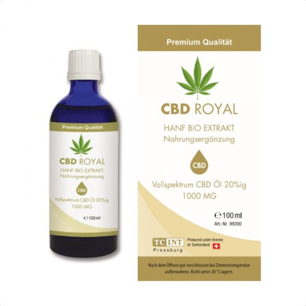 CBD ROYAL Hanf Bio Extrakt