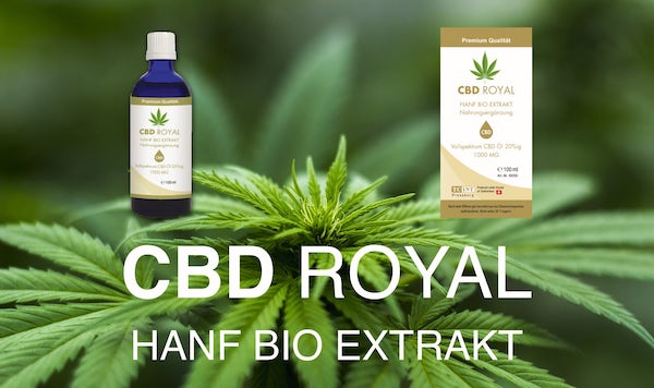 CBD ROYAL Hanf Bio Extrakt